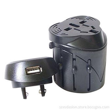 2014 hot-selling universal travel adapter with USB port